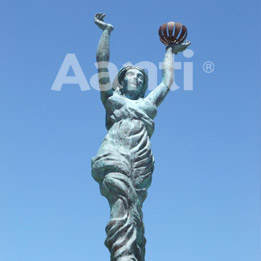 Restauración escultura romana en Cartagena