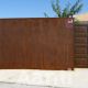 Vallado puerta vivienda unifamiliar Cehegin AANTI Hierro